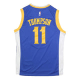 ADIDAS Mens Blue & Yellow Golden State Warriors Basketball Jersey L Sleeveless