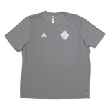 ADIDAS Mens Grey Union Graphic T-Shirt XL Short Sleeve Crew Neck Athletic Sports