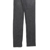 LEVI'S Mens Jeans Black Slim Skinny Denim Medium W30 L34 Classic Fit Zip Closure