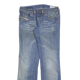 DIESEL Womens Jeans Blue Slim Straight Denim Medium W26 L28 Stylish Detail