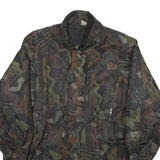 ASTOR 2000 Womens Black Floral Polyester Jacket UK 14 Zip Closure