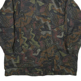 ASTOR 2000 Womens Black Floral Polyester Jacket UK 14 Zip Closure