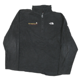 THE NORTH FACE Mens Black Synergy Force Patterned Pullover Crew Neck Polyester