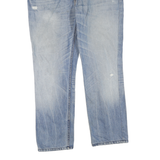 LEVI'S L531 Mens Jeans Blue Regular Straight Denim Light W36 L29 Classic Zip