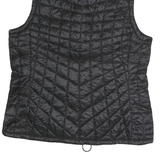THE NORTH FACE Womens Black Quilted Jacket M Polyester Zip Outdoor Vest