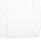 LEVI'S Mens White Cotton Blend Crew Neck Sweatshirt M Logo Printed Pullover