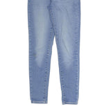LEVI'S Womens Light Blue Slim Skinny Denim Jeans W26 L26 Zip Cotton Blend