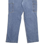 CARHARTT Mens Jeans Blue Relaxed Straight Denim Medium W38 L30 Casual Workwear