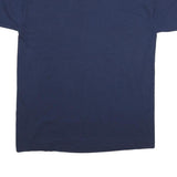 RUSSELL ATHLETIC Mens Navy Blue Indians Graphic T-Shirt M Short Sleeve Crew Neck