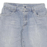 PART Mens Shorts Blue Denim Casual 2XL W36 Cotton Blend Relaxed Fit
