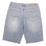 PART Mens Shorts Blue Denim Casual 2XL W36 Cotton Blend Relaxed Fit
