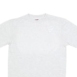 SOFFE Mens Grey Crew Neck Short Sleeve Graphic T-Shirt S Cotton Blend Casual