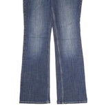WRANGLER Womens Regular Fit Blue Denim Straight Jeans W30 L31 Classic Style
