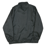 PLA-JAC Mens Black Armco Electric Repair Button Jacket L Polyester Plain