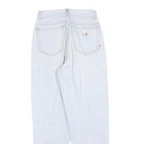 PUMA Womens Regular Fit Light Blue Denim Jeans W25 L26 Zip Closure Casual Style