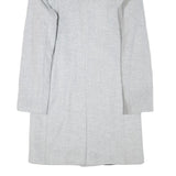 ZARA Mens Grey Wool Blend Slim Jacket S Plain Button Closure Contemporary