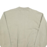 TULTEX Mens Beige XL Cotton Blend Crew Neck Sweatshirt Florida Print Casual