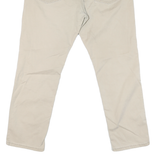 LEVI'S Mens Cotton Blend Beige Classic Straight Trousers W36 L27 Casual Comfort
