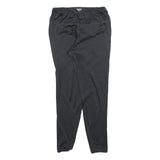 REEBOK Womens Joggers Black M W26 L27 Polyester Blend Slim Tapered Fit