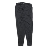 REEBOK Womens Joggers Black M W26 L27 Polyester Blend Slim Tapered Fit