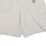 CARHARTT Mens White Casual Cotton Blend Shorts XL W38 Workwear Utility