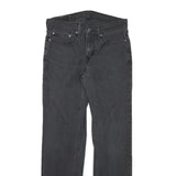 LEVI'S Mens Jeans Black Slim Skinny Denim W30 L30 Classic Zip Pockets