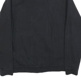 NIKE Mens Black Jacket S Cotton Blend Plain Zip Sports Casual Fitness Wear