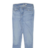 LEVI'S 710 Womens Slim Skinny Light Denim Jeans W26 L29 Classic Zip Cotton Blend