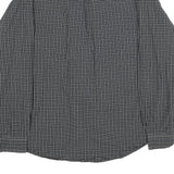 RALPH LAUREN Mens Black White Check Shirt XL Long Sleeve Button Cotton