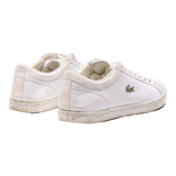 LACOSTE Sneaker Trainers White Leather Womens UK 6