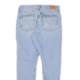 LEVI'S 501S Mens Jeans Blue Slim Straight Denim Medium W30 L27 Stylish Fit