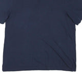 NIKE Mens Blue & Red Logo Graphic T-Shirt XL Short Sleeve Crew Neck Cotton Blend