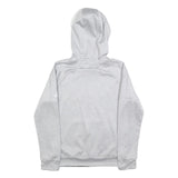 ADIDAS Mens Grey Felician University Womens Soccer Hoodie S Polyester Blend