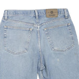 WRANGLER Mens Denim Blue Casual Shorts M W32 Cotton Blend Light Wash