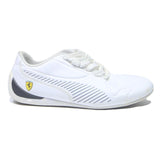 PUMA Drift Cat 6 Mens White Leather UK 6 Motorsport Driving Shoes