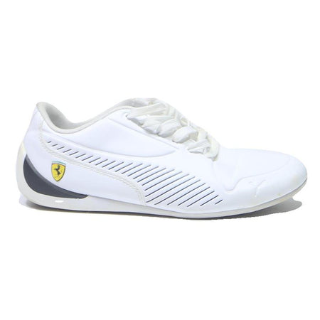 PUMA Drift Cat 6 Mens White Leather UK 6 Motorsport Driving Shoes