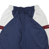 NIKE Mens Sports Shorts Navy Blue & White Colourblock L W28 Polyester Blend