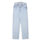 LEVI'S Womens Regular Fit Blue Denim Stone Wash Jeans W23 L25 Classic Button