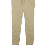 LEVI'S Womens Cotton Blend Beige Slim Skinny Trousers W26 L26 Stretch Casual