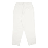 DOCKERS Womens Cotton White Classic Straight Trousers Closure Zip Size W28 L28