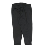 REEBOK Womens Joggers Black S W24 L26 Polyester Fit Slim Logo Detail