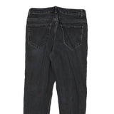 DIESEL Womens Slim Black Denim Slim Jeans W26 L24 Stretch Cotton Blend Zip