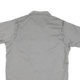 CARHARTT Mens Grey Work Shirt L Cotton Blend Durable Button Pocket