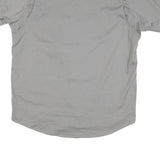 CARHARTT Mens Grey Work Shirt L Cotton Blend Durable Button Pocket