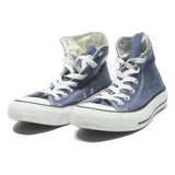 CONVERSE Womens High Top Trainers Blue Canvas UK 5.5 Classic Casual Lace-Up