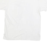ZION Mens White Bob Marley Graphic T-Shirt L Short Sleeve Crew Neck Music