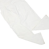 DICKIES Mens White Cotton Blend Classic Dungarees L W40 L28 Workwear