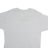 CHAMPION Mens Grey XL Cotton T-Shirt Short Sleeve Crew Neck Large Logo Print