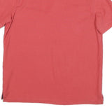 NAUTICA Mens Coral Pink Polo Shirt M Classic Fit Cotton Blend Short Sleeve