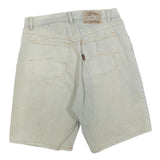 GUIBOR Mens Shorts Light Grey Cotton Blend Casual M W30 Comfortable Pockets